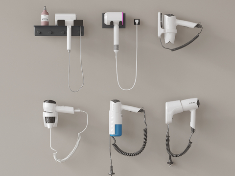 Modern Hair Dryer Wall-mounted Hair Dryer Household Appliances