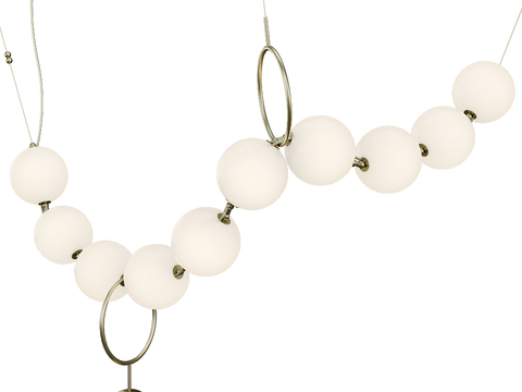 Larose Guyon Beaded Chandelier