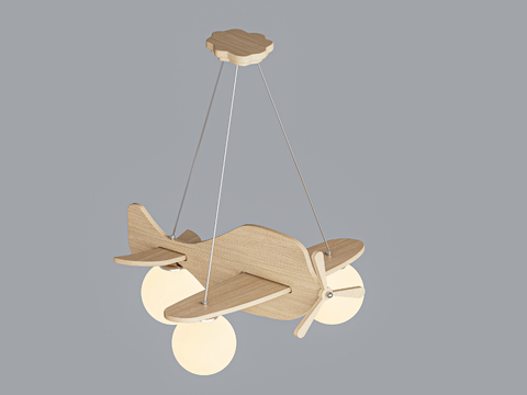 Children's chandelier aircraft chandelier