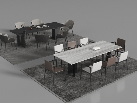 Modern Dining Table and Chair