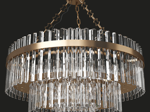 Modern crystal chandelier