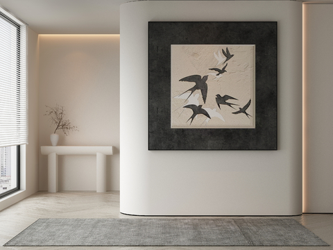 Modern Decorative Painting Bird Painting Art Painting