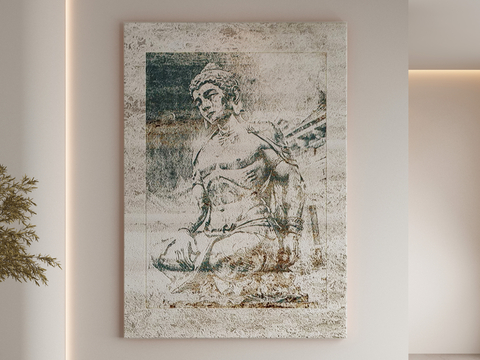 Modern Decorative Painting Hanging Painting Buddha Painting