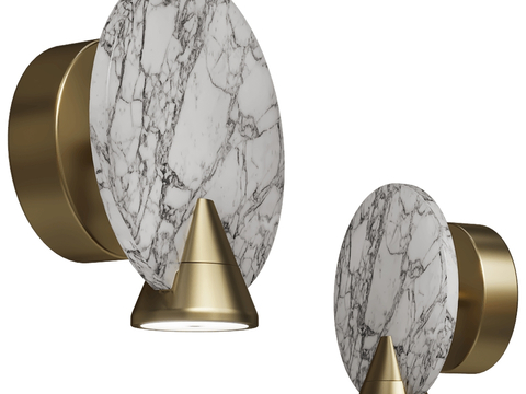 Affordable Luxury Style Marble Wall Lamp