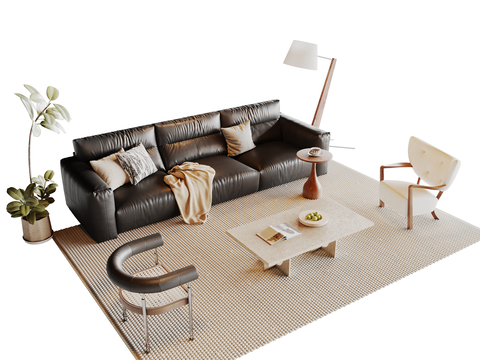 Middle Style Sofa Sectional Sofa