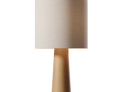 wooden table lamp