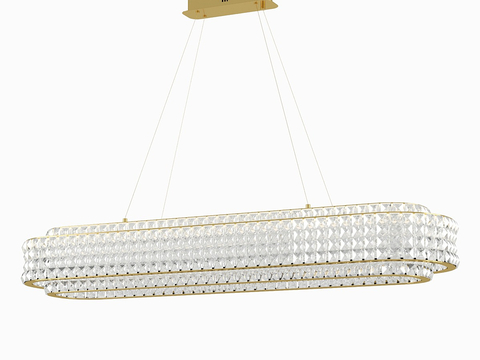 Modern crystal chandelier