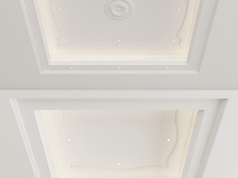 European-style ceiling