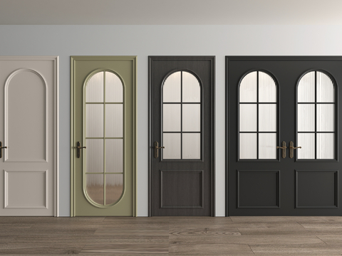 French Style Door Flat Door Kitchen and Bathroom Door