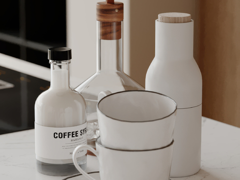 Modern Wine Bottle Cup Coffee Cup