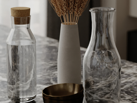 Modern Wine Bottle Vase Cup