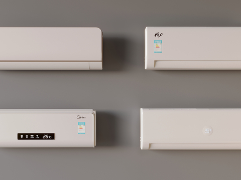 modern wall-mounted air conditioner intelligent air conditioner