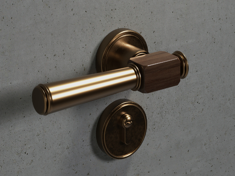 European style door handle cabinet door handle door lock