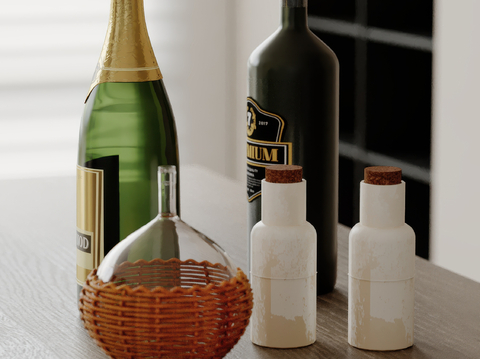 Modern Wine Bottle Cup Bottle