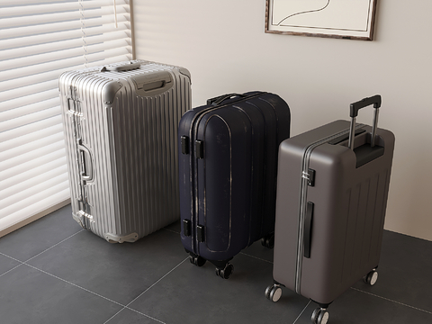 Modern luggage luggage trolley suitcase