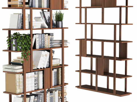 Bookshelf Storage Rack Bookcase