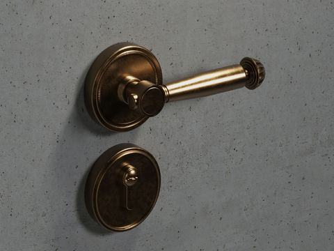 European style door handle cabinet door handle door lock