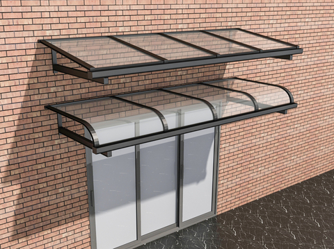 Glass Canopy Awning