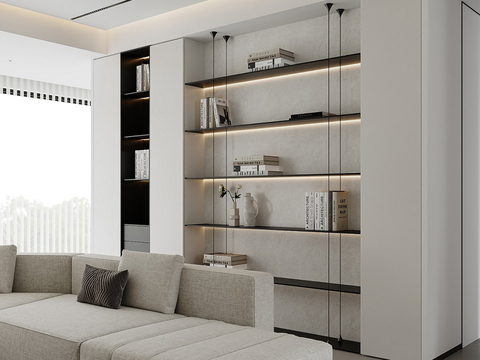 Modern Bookcase Showcase