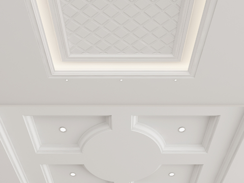 European-style ceiling