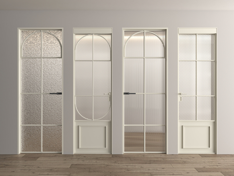 Cream style door, flat door, kitchen and bathroom door