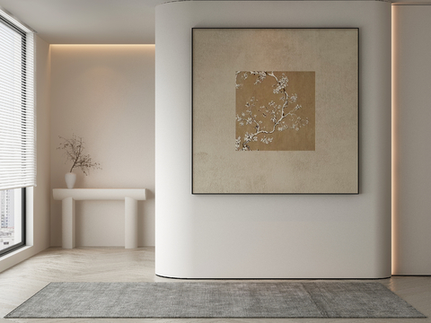 New Chinese Art Painting Texture Painting Decorative Painting