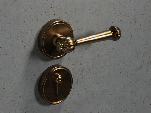 European style door handle cabinet door handle door lock