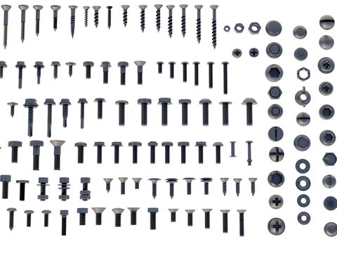 Modern Screw Nut Hardware Components