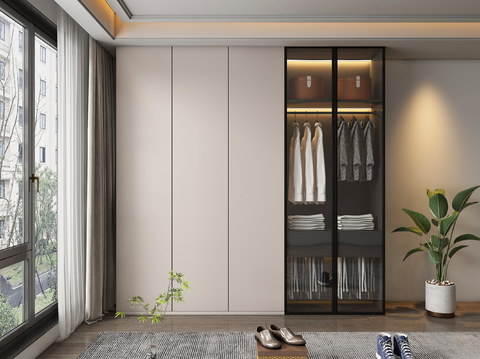 Modern wardrobe