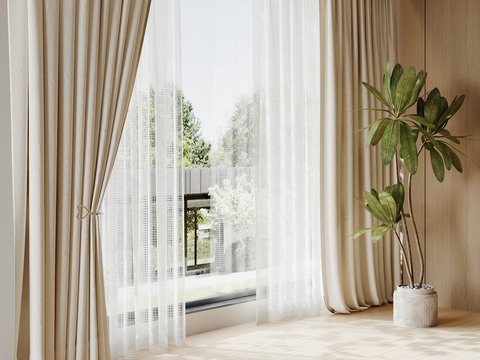 modern curtain gauze curtain cloth curtain