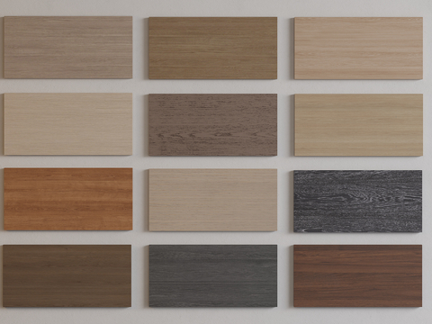 Modern wood veneer solid wood wall board wood grain