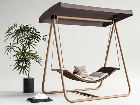 Modern Courtyard Swing Hanging Chair