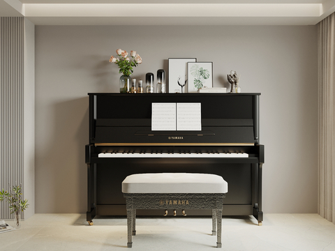 YAMAHA upright piano