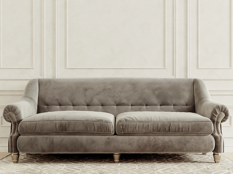 European-style double sofa