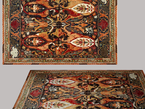 Antique Style Carpet Ethnic Style Carpet Retro Carpet