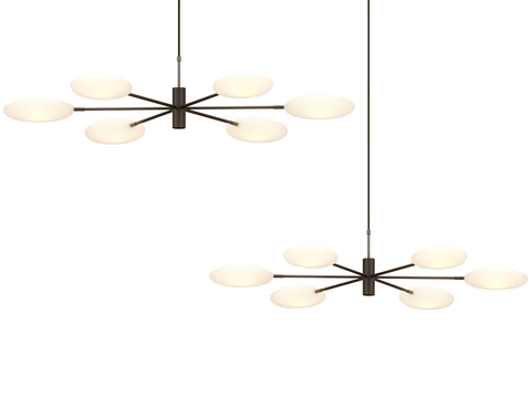 101 Copenhagen multi-head chandelier