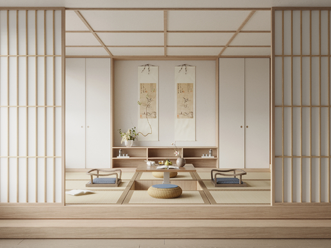 Japanese Tatami Tea Room