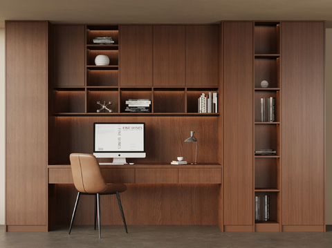 Middle Style Bookcase