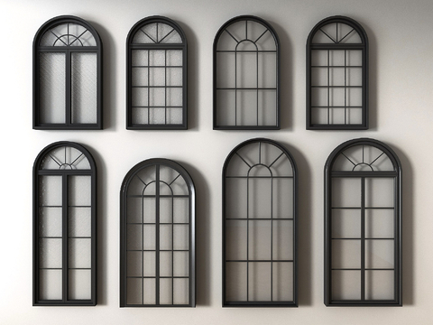 French windows retro casement window casement window arched window