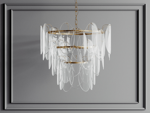 Modern Glass Chandelier