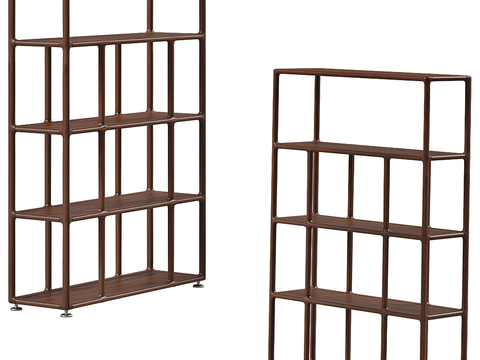 Porada Middle Style Bookcase