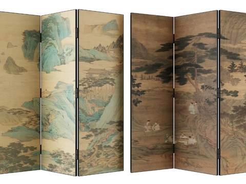 New Chinese Folding Screen