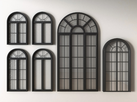 french windows retro window casement window arched window