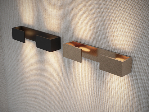 Modern metal wall lamp