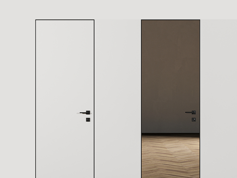 Modern single door