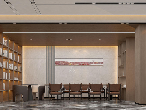 Modern Hotel Lobby