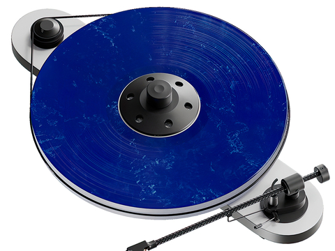 retro phonograph record player