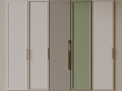 Modern cabinet door panel