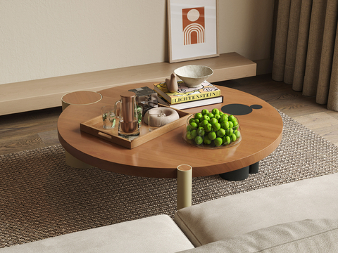 Modern round tea table