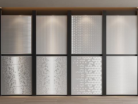 Aluminum Perforated Plate Transparent Perforated Plate Perforated Plate Wall Hollow Plate